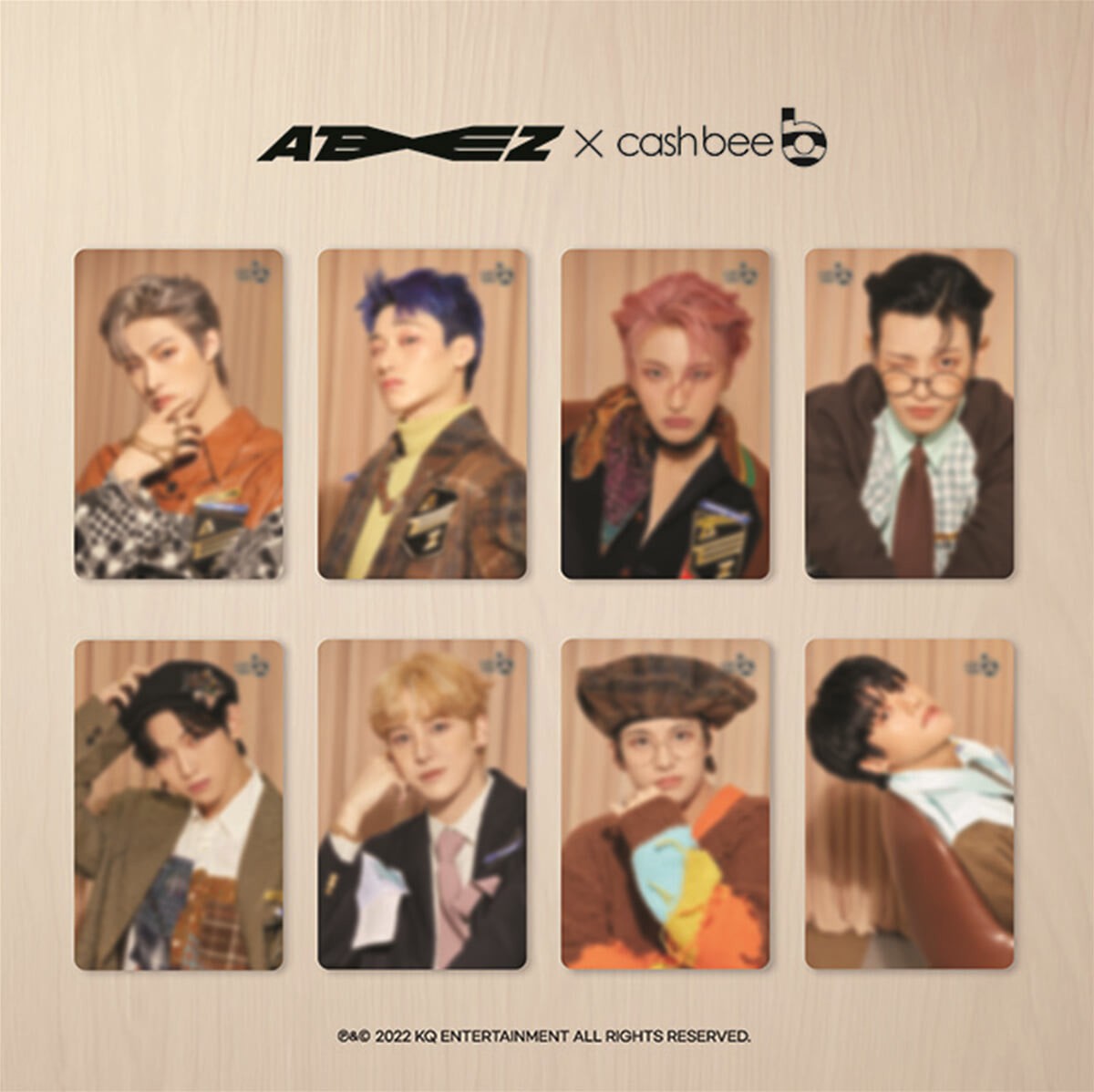 ATEEZ CASHBEE CARD - kpoptown.ca