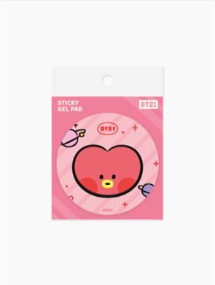 [BT21] BTS Line Friends Collaboration - minini Sticky Gel Pad - kpoptown.ca