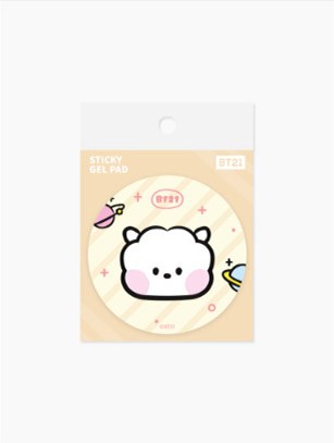 [BT21] BTS Line Friends Collaboration - minini Sticky Gel Pad - kpoptown.ca