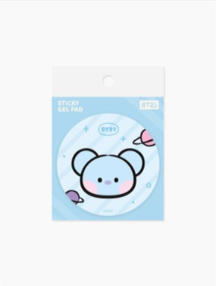 [BT21] BTS Line Friends Collaboration - minini Sticky Gel Pad - kpoptown.ca