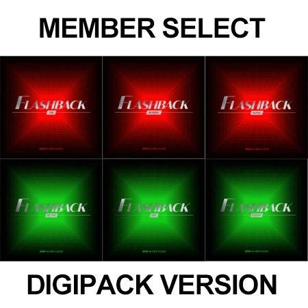 iKON 4th Mini Album - FLASHBACK DIGIPACK VER. (Member Select) CD - kpoptown.ca