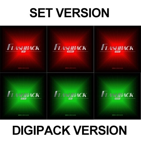 [SET] iKON 4th Mini Album - FLASHBACK DIGIPACK VER. (SET Ver.) 6CD - kpoptown.ca