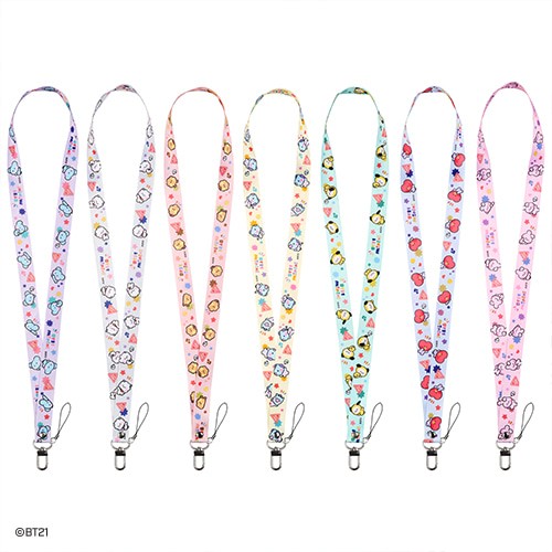 [BT21] BT21 X Monopoly Collaboration - minini Neck Strap - kpoptown.ca