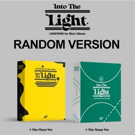 LIGHTSUM 1st Mini Album - Into The Light (Random Ver.) CD + Poster - kpoptown.ca