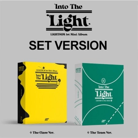 [SET] LIGHTSUM 1st Mini Album - Into The Light (SET Ver.) 2CD + 2Poster - kpoptown.ca