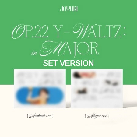 [SET] JOYURI 1st Mini Album - Op.22 Y-Waltz : in Major (SET Ver.) 2CD + 2Poster - kpoptown.ca