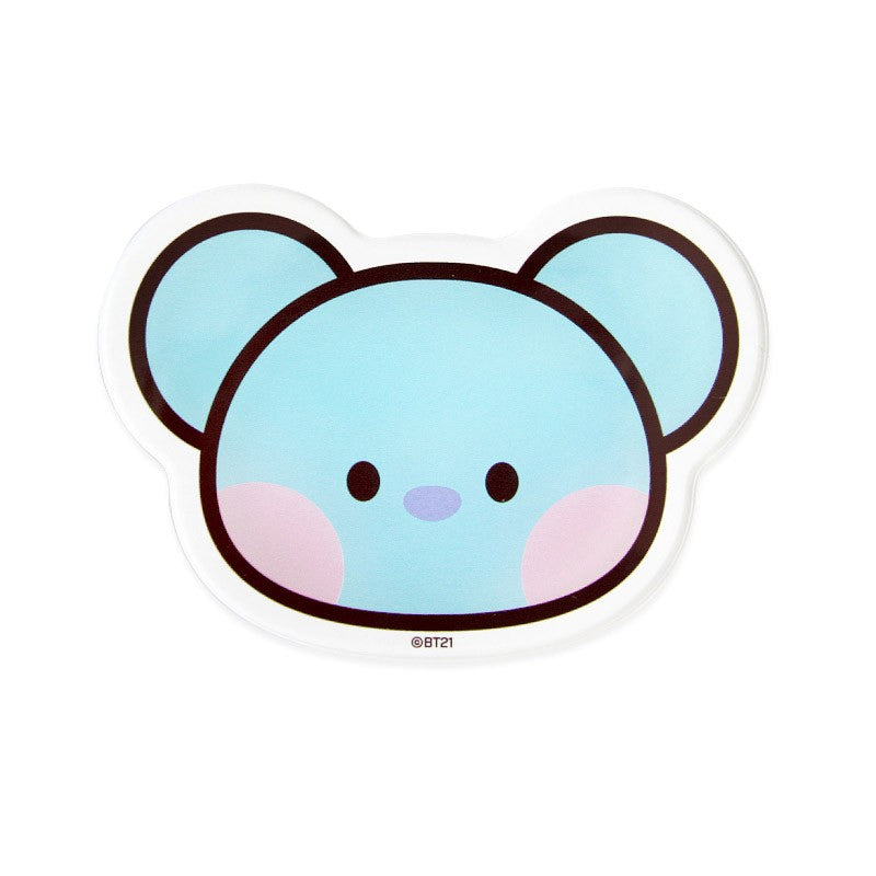 [BT21] BTS Nara Home Deco Collaboration - minini Face Acrylic Coaster - kpoptown.ca