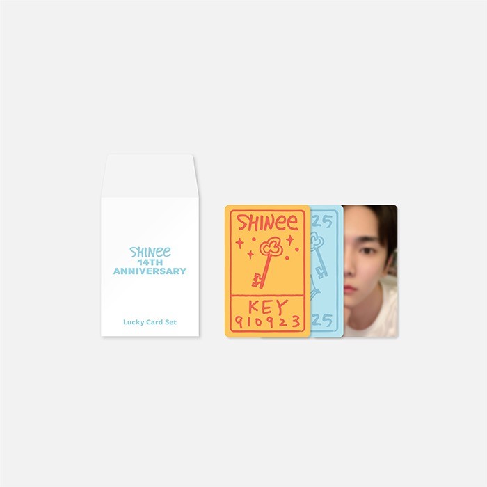 SHINee 14th Anniversary Goods - Lucky Card Set - kpoptown.ca