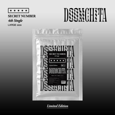 [LIMITED] SECRET NUMBER 4th Single Album - DOOMCHITA (Large Size) CD + Poster - kpoptown.ca