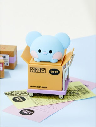 [BT21] BTS Line Friends Collaboration - minini Figure Rolling Stamp - kpoptown.ca