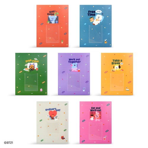 [BT21] BT21 X Monopoly Collaboration - Photo Album L [Home All Day] - kpoptown.ca