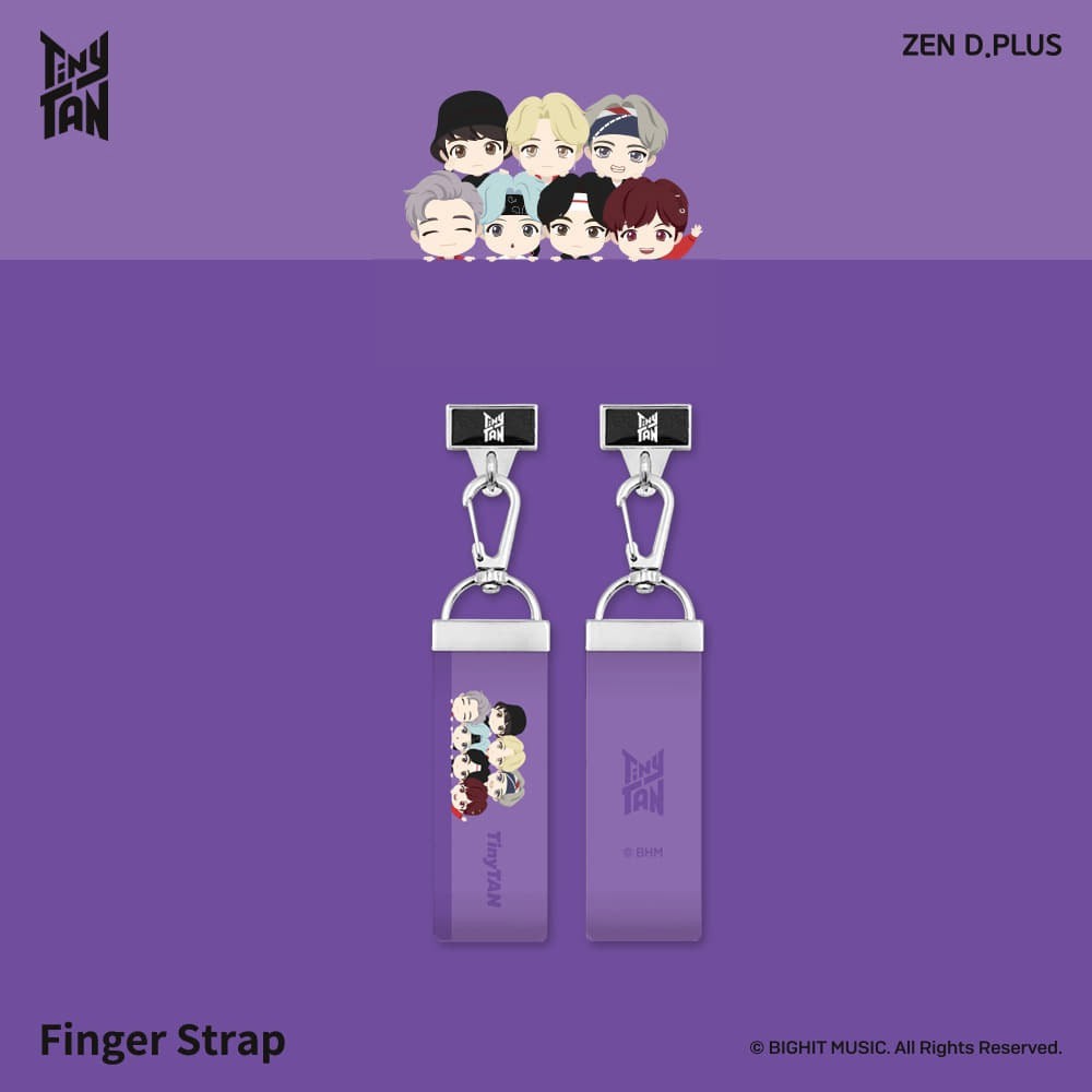 BTS x TinyTAN Basic Goods - Finger Strap - kpoptown.ca