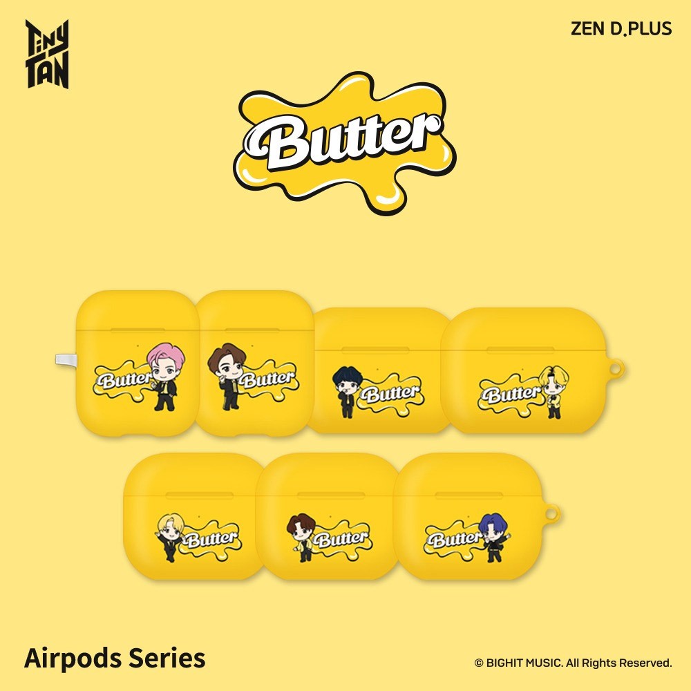 BTS x TinyTAN Butter Goods - Airpods Case - kpoptown.ca