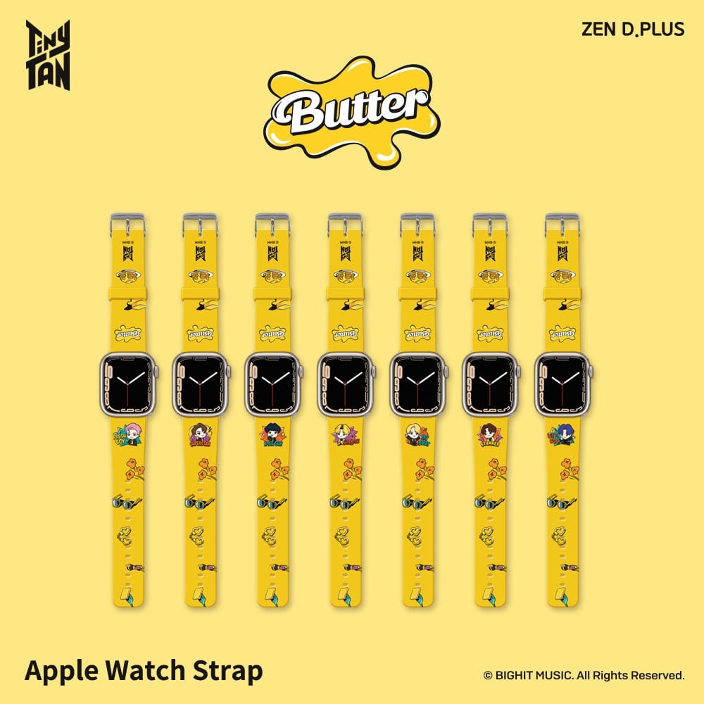 BTS x TinyTAN Butter Goods - Apple Watch Strap - kpoptown.ca