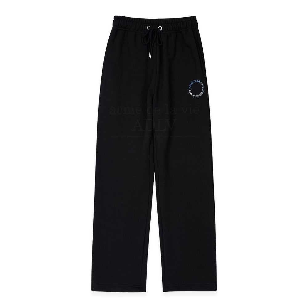 [acmé de la vie x LISA] CIRCLE LOGO ARTWORK WIDE TRAINING PANTS - kpoptown.ca