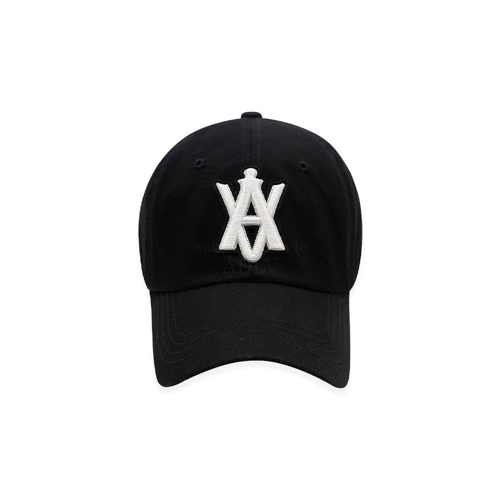 [acmé de la vie x LISA] A LOGO EMBLEM EMBOSSING PATCH BALL CAP - kpoptown.ca