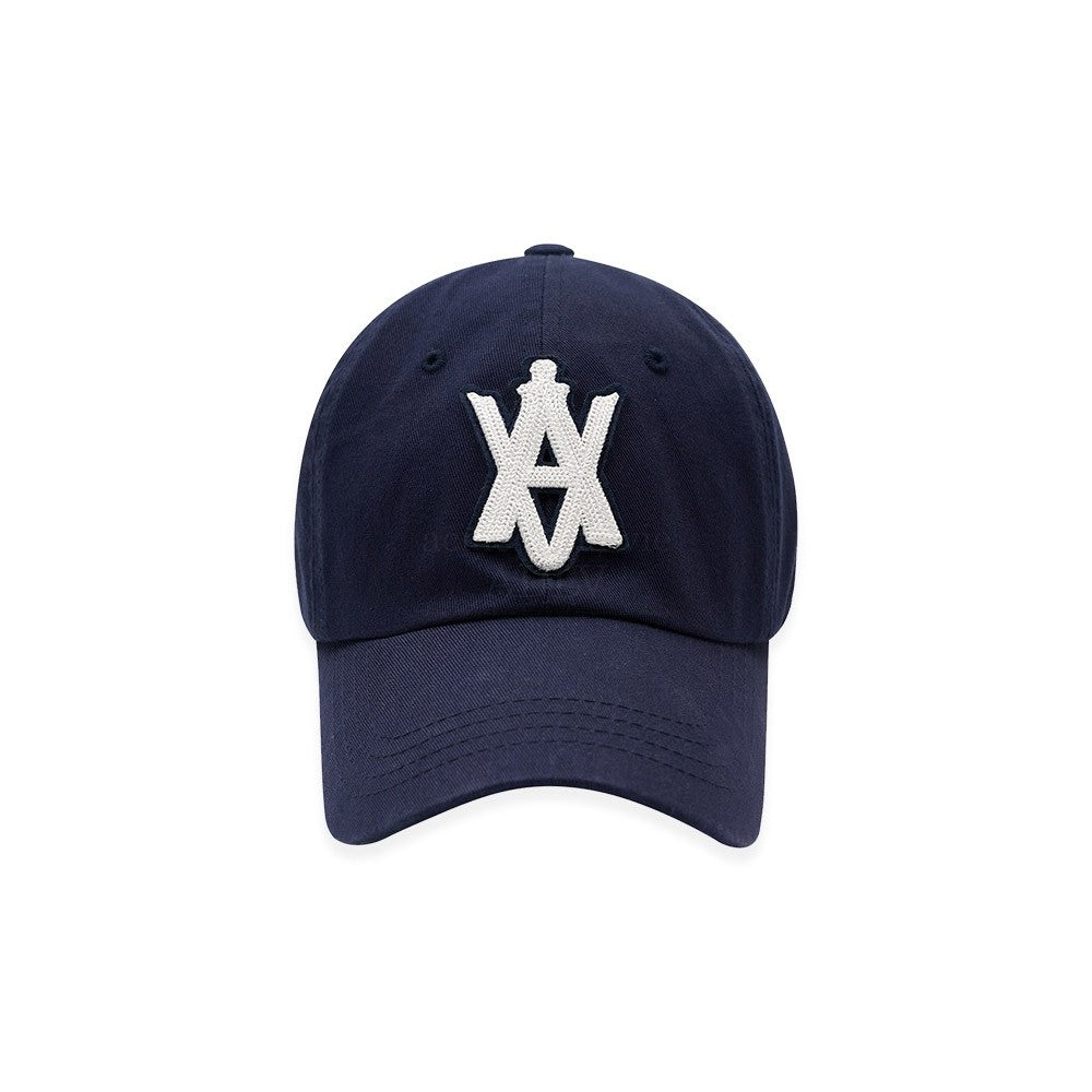 [acmé de la vie x LISA] A LOGO EMBLEM EMBOSSING PATCH BALL CAP - kpoptown.ca