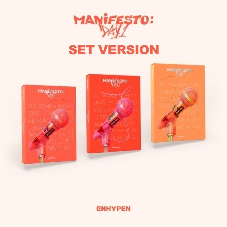 [SET] ENHYPEN Album - MANIFESTO : DAY 1 (SET ver.) 3CD - kpoptown.ca