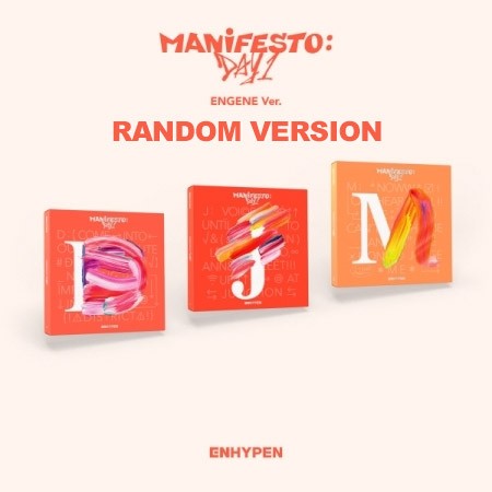 [ENGENE] ENHYPEN Album - MANIFESTO : DAY 1 (Random ver.) CD - kpoptown.ca