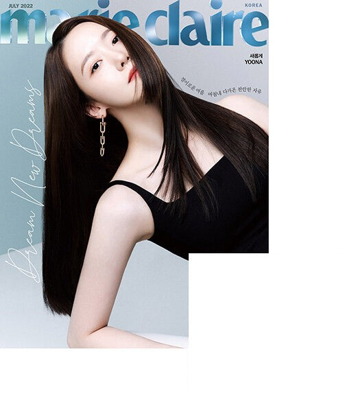 [Magazine] Marie Claire 2022-07 Type.B YOONA - kpoptown.ca