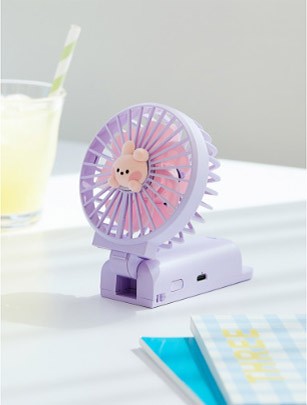 [BT21] BTS Line Friends Collaboration - minini 3WAY Handy Fan - kpoptown.ca