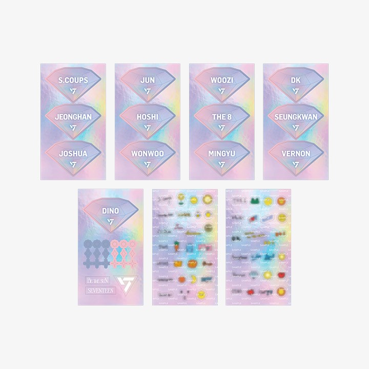 SEVENTEEN BE THE SUN Goods - Deco Sticker Set - kpoptown.ca