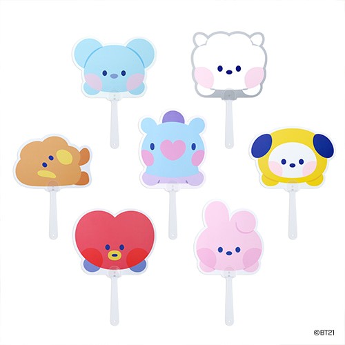 [BT21] BT21 X Monopoly Collaboration - minini Hand Fan - kpoptown.ca