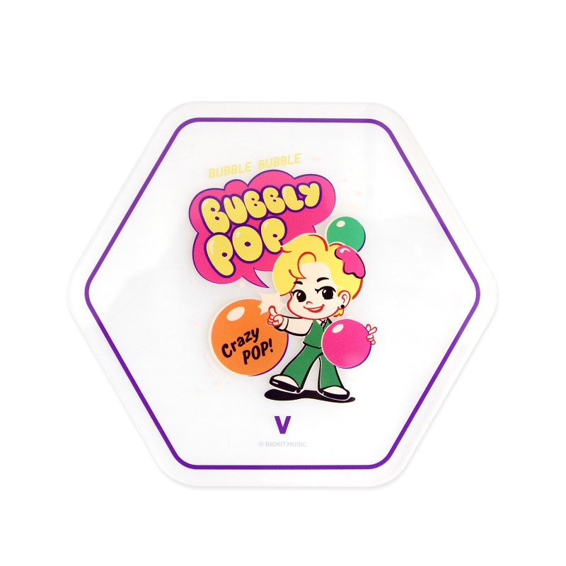 BTS x TinyTAN TinyMart Goods - Acrylic Coaster - kpoptown.ca