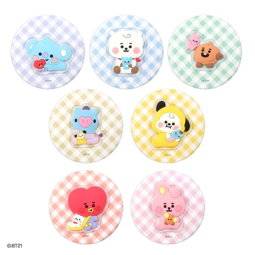 [BT21] BT21 X Monopoly Collaboration - Pocket Mirror Little Buddy - kpoptown.ca