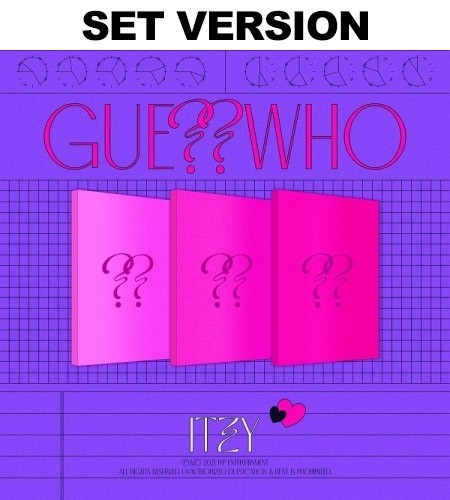 [Re-release] [SET] ITZY Album - GUESS WHO (SET ver.) 3CD - kpoptown.ca