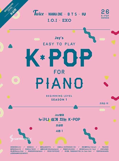 Joy's Easy To Play K-POP For PIANO Season 1 Beginner - kpoptown.ca