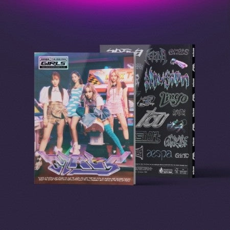 aespa 2nd Mini Album - Girls (Real World Ver.) CD + Poster - kpoptown.ca