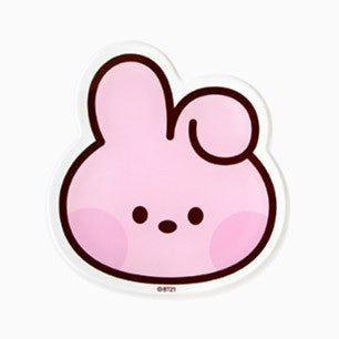 [BT21] BTS Line Friends Collaboration - minini Face Acrylic Coaster - kpoptown.ca