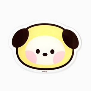 [BT21] BTS Line Friends Collaboration - minini Face Acrylic Coaster - kpoptown.ca