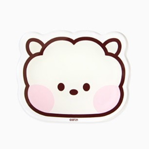 [BT21] BTS Line Friends Collaboration - minini Face Acrylic Coaster - kpoptown.ca