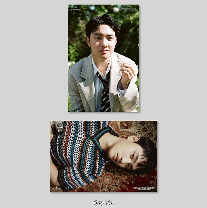 [Poster][Digipack Gray Ver.] D.O. 1st Mini Album - 공감 (Random Ver.) Poster - kpoptown.ca