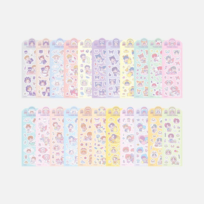 NCT x SANRIO CHARACTERS - TWINKLE STICKER - kpoptown.ca