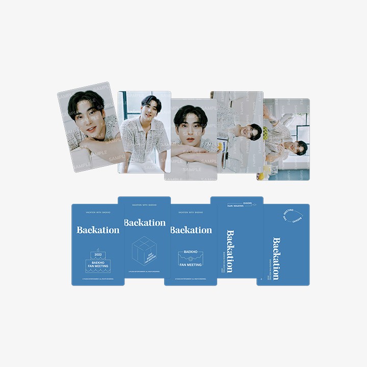 BAEKHO Baekation Goods - Photocard Set - kpoptown.ca