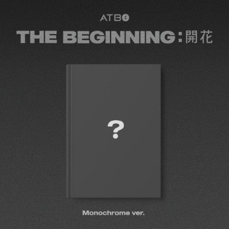 ATBO DEBUT Album - The Beginning : 開花 (Monochrome Ver.) CD + Poster - kpoptown.ca