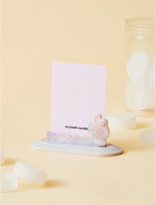 [BT21] BTS Line Friends Collaboration - Baby No Plastic Sunday Recycle Photocard Holder - kpoptown.ca