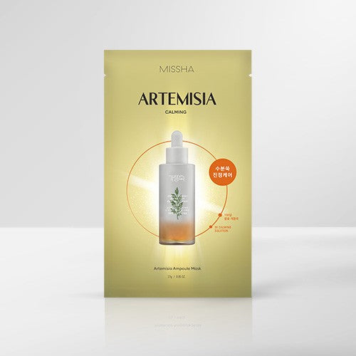 [MISSHA] Artemisia Ampoule Mask [Calming] 5Sheets - kpoptown.ca