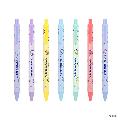 [BT21] BT21 X Monopoly Collaboration - minini Gel Ink Ball Pen - kpoptown.ca