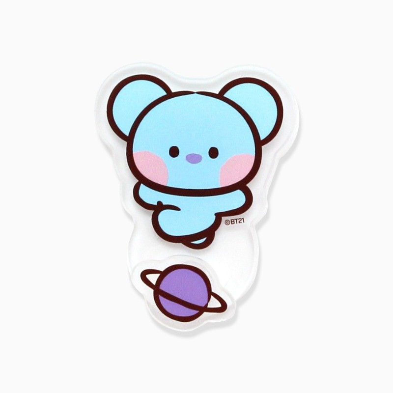 [BT21] BTS Nara Home Deco Collaboration - Minini Motion Acrylic Hook - kpoptown.ca