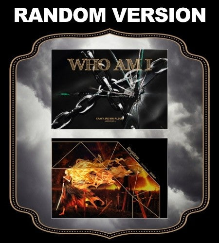 CRAXY 3rd Mini Album - WHO AM I (Random Ver.) CD + Poster - kpoptown.ca