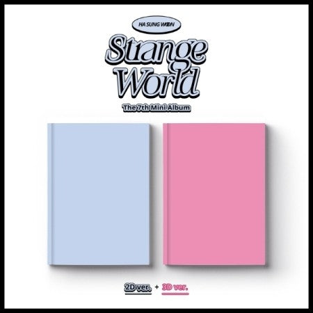 [SET][Photobook] Ha Sung Woon 7th Mini Album - Strange World (SET ver.) 2CD + 2Poster - kpoptown.ca