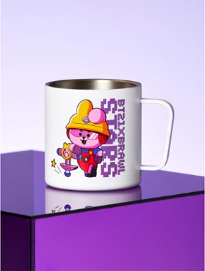 BT21 x Brawl Stars Collaboration Goods - Stainless Mug - kpoptown.ca