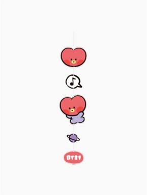 [BT21] BTS Line Friends Collaboration - minini Acrylic Mobile - kpoptown.ca