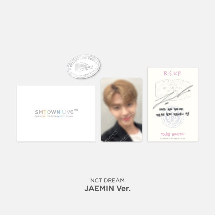 NCT DREAM SMTOWN LIVE 2022 Goods - INVITATION + BADGE SET - kpoptown.ca