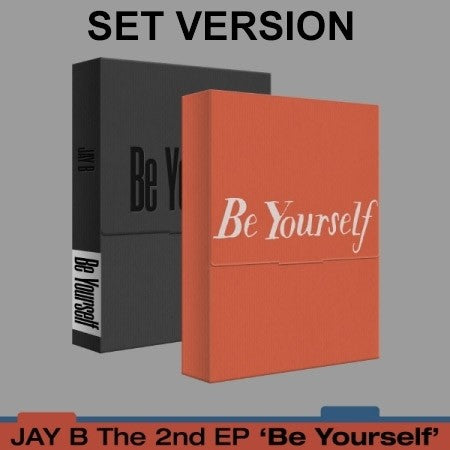 [SET] JAY B 2nd EP Album - Be Yourself (SET Ver.) 2CD - kpoptown.ca