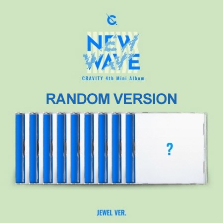 [Jewel] CRAVITY 4th Mini Album - NEW WAVE (Random Ver.) CD - kpoptown.ca